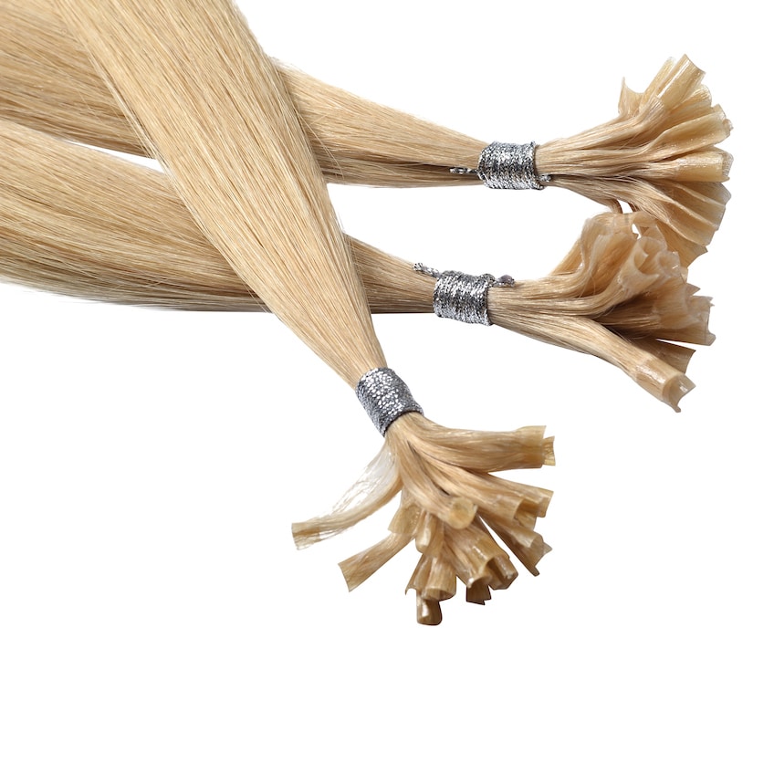Close up van Linde - Diamond Series hairextensions van Perfect Hair