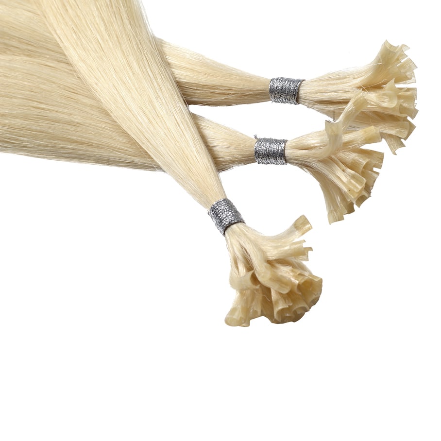 Close up of Elsa - Diamond Series hair extensions from Perfect Hair