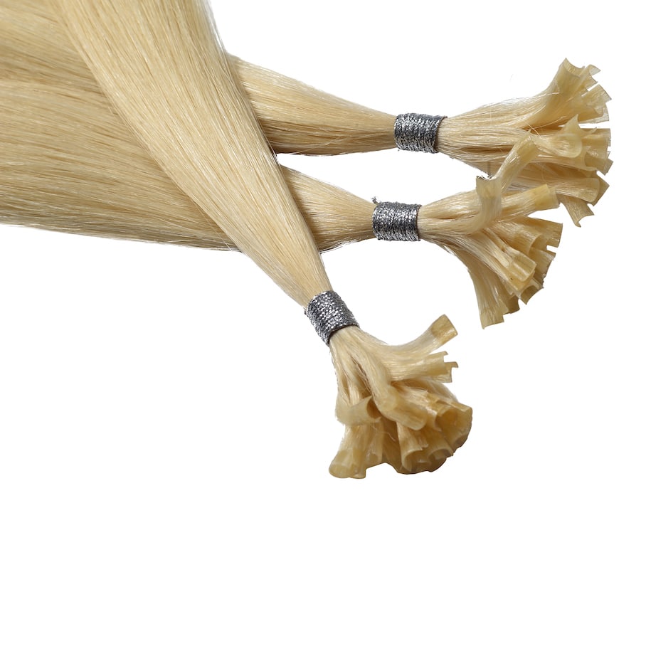 Close up of Fleur - Diamond Series hair extensions from Perfect Hair