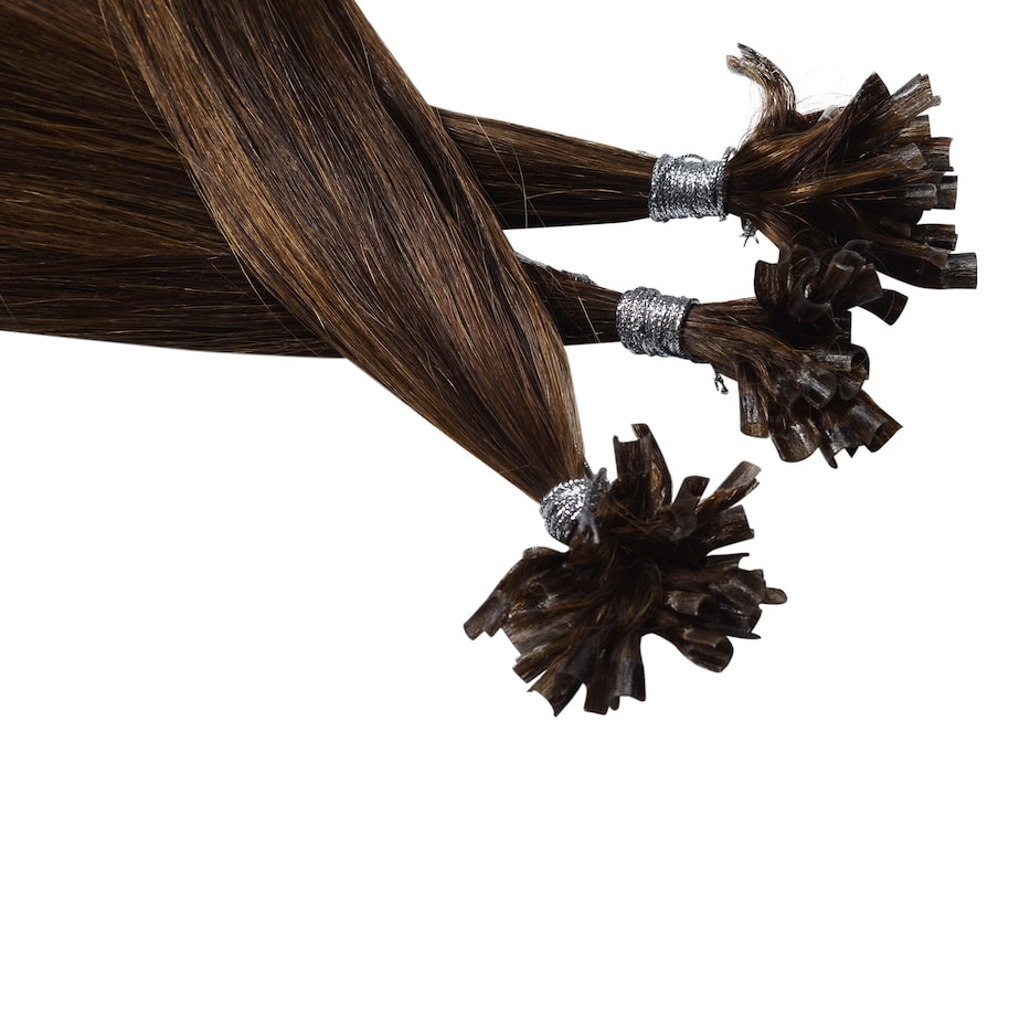 Close up van Victoria - Diamond Series hairextensions van Perfect Hair