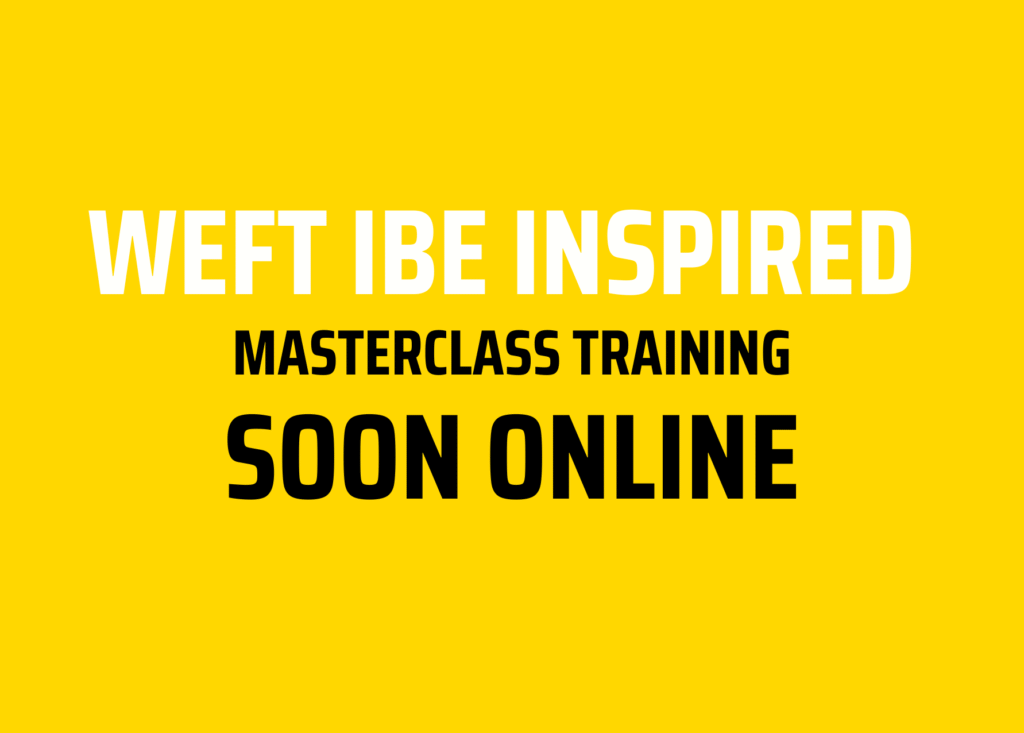Wefts IBE inspired techniek (soon)
